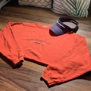 VTG Bum Equipment Cropped Sweater